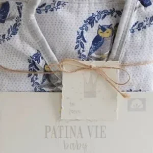 Patina Vie Baby Sleep Sack Owls Boy Girl NEW